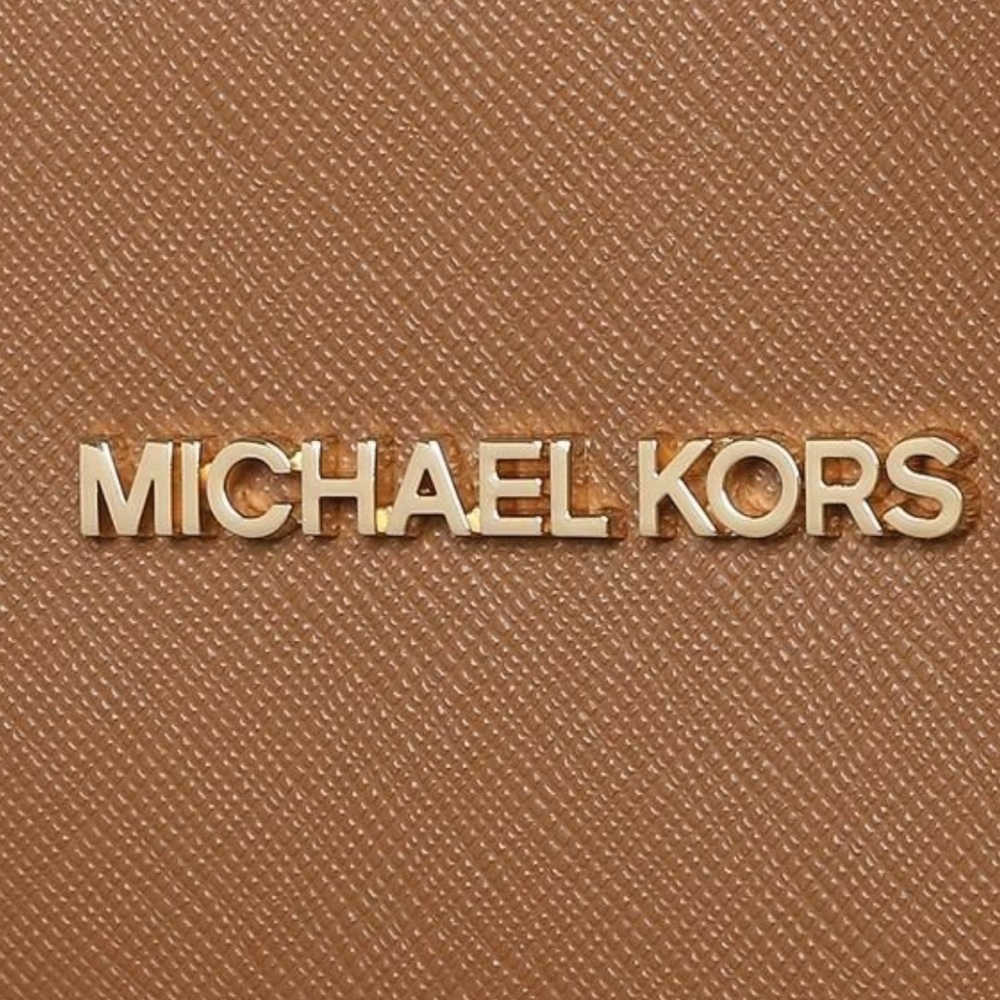 MICHAEL KORS Charlotte Large Leather Top-Zip Tote - Picture 15 of 16